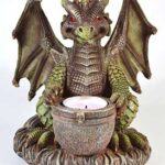 6 3/4 in. Dragon burner/ tea lite