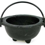 Cast Iron Cauldron 3 in.