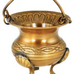 Celtic Brass Cauldron 3 in.