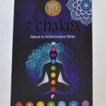 (set of 7) 15gms 7 Chakra incense stick