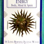 Energy essential escences incense sticks 16 pack