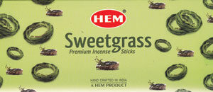 Sweetgrass HEM stick 20 pack