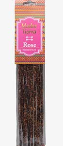 8/pk Rose madre tierra incense stick