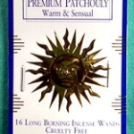 Patchouli escential essences incense sticks 16 pack