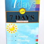 (box of 6) 7 Days sree vani stick