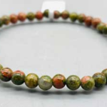 4mm Unakite bracelet