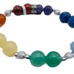8mm 7 Chakra W Bead bracelet