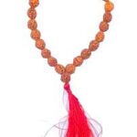 8mm Rudraksha w Tassel bracelet