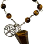 Tiger's Eye pendulum bracelet