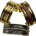 1 in. assorted Two Tone bracelet