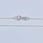 24 in. Sterling Curb chain