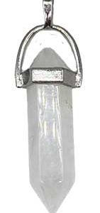 Quartz double terminated