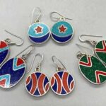 Inlay various earrings