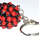 Huayruro protection key ring