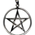 1 1/8 in. Pentagram sterling