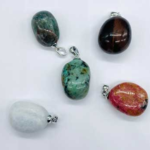 ~3/4 in. Stone various pendant