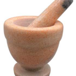 4 in. Sunset Jade Mortar and Pestle Set