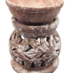3 1/4 in. Leaf soapstone oil diffuser