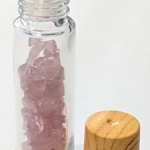 Rose quartz in roller bottle 10ml