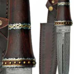 Dirk Wod Damascus athame 13 3/4 in.