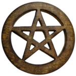 Pentagram altar tile 4 in.