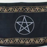 Three Pentagram altar cloth 21 in. x 72 in.