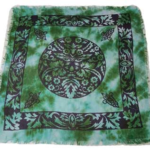 18 in.x18 in. Green Man altar cloth