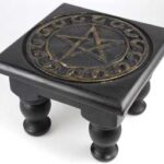6 in.x6 in. Pentagram altar table