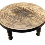 11 3/4 in. dia Pagan Calendar altar table