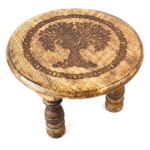 6 in.dia x 4 in. Tree of Life altar table