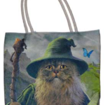 17 in. x 17 in. Catdalf tote bag