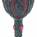 Dragon Chalice 7 1/2 in.