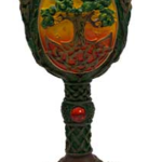 Tree of Life chalice 7 1/4 in.