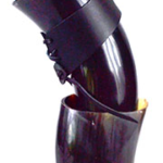 24oz Buffalo Horn & Stand