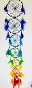 55 in. Chakra dreamcatcher
