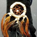 Black bag dream catcher