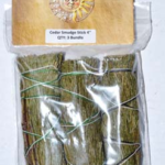 (set of 3) Cedar smudge stick 4 in.