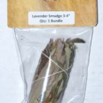 4 in. Lavender smudge stick