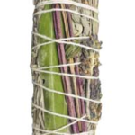 4 in. White Sage W 7 Herbs smudge stick