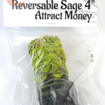 4 in. Attract Money reversable smudge stick