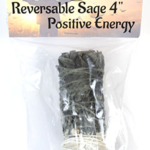4 in. Positive Energy reversable smudge stick