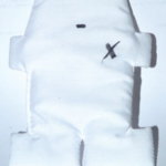 White Voodoo Doll  5 in.
