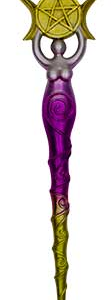9 in. Goddess Magic wand