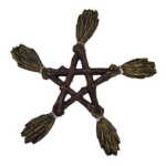 6 3/4 in. Broom Pentagram