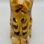 3 in. Cat carving