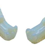 (set of 2) 1 3/4 in. Dragon's Head Opalite