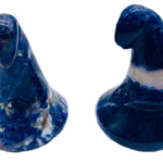 (set of 2) 1 3/4 in. Witch's Hat Sodalite