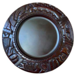 18 in. Babalawo divination wooden plate