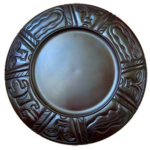 18 in. Babalawo divination wooden plate