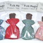 Brown skin color voodoo doll (various colors)
